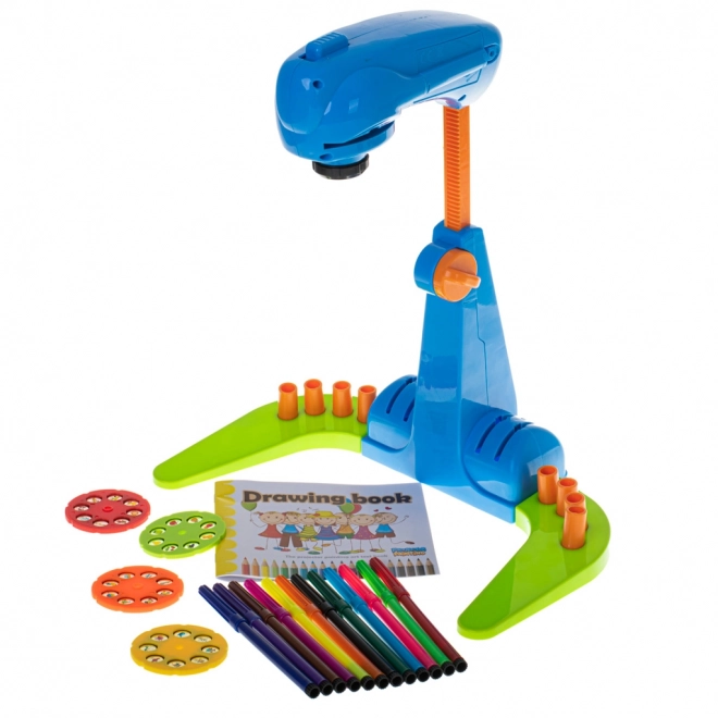 Tafelprojector met accessoires voor tekenen