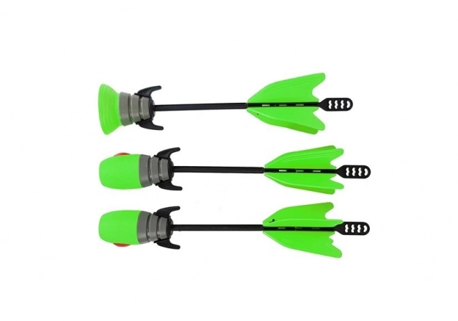 Boogset 3 pijlen Sportief groen 58 cm