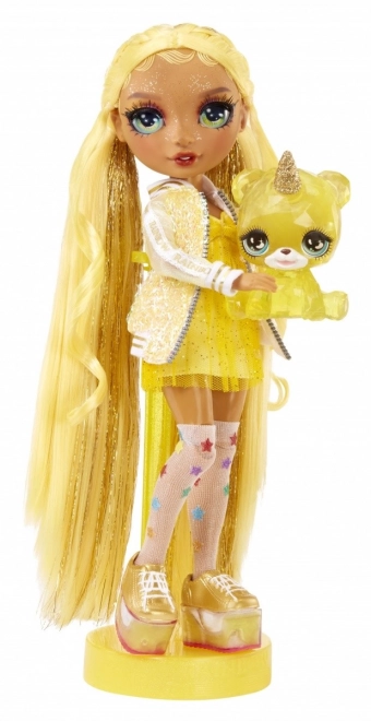 Rainbow High Modepop met diertje - Sunny Madison