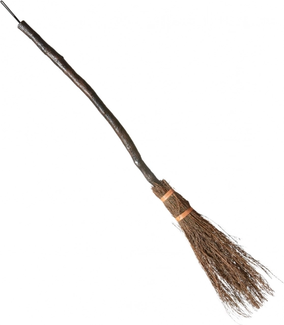 Gebogen heksenbezem 89 cm