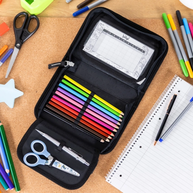 School etui Pixel Space