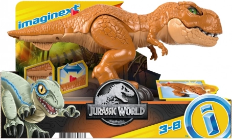 Imaginext Jurassic World aanvallende T‑Rex figuur