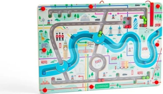 Magnetisch doolhof Londen van Bigjigs Toys