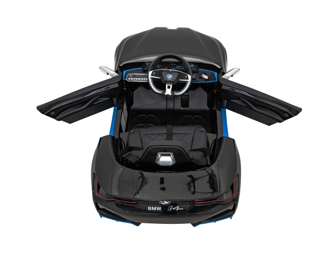 Kinderauto op batterij BMW i4 – zwart