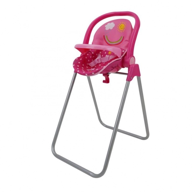 Set 3-in-1, kinderstoel, schommel, autostoeltje - Stippel