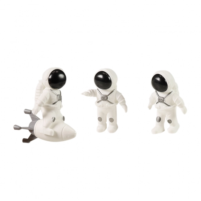Ruimte set met kraan en lanceringsplatform