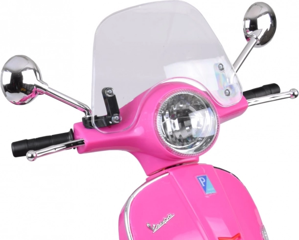 Elektrische scooter Vespa GTS Super voor kinderen – Roze