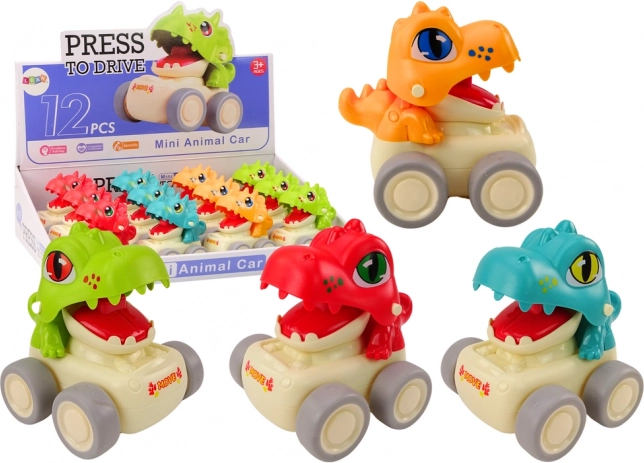 Dinosaur bestuurdersauto voor de allerkleinsten MIX