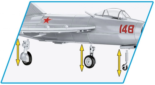 COBI 2416 Koreaanse Oorlog MIG-15 FAGOT, 1:32, 504 st, 1 f