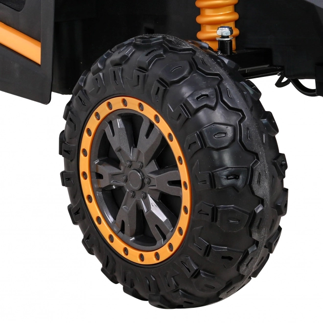 Buggy UTV 2000M raceauto met accu + MP3 geluiden lichten + afstandsbediening + langzame start – Gouden