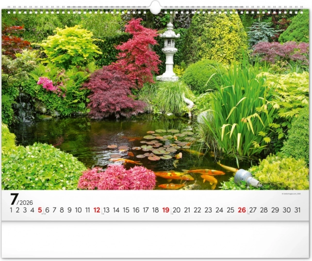 Wandkalender Tuinen 2026