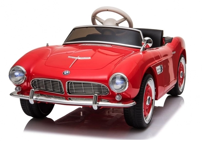 Accu auto BMW Retro rood