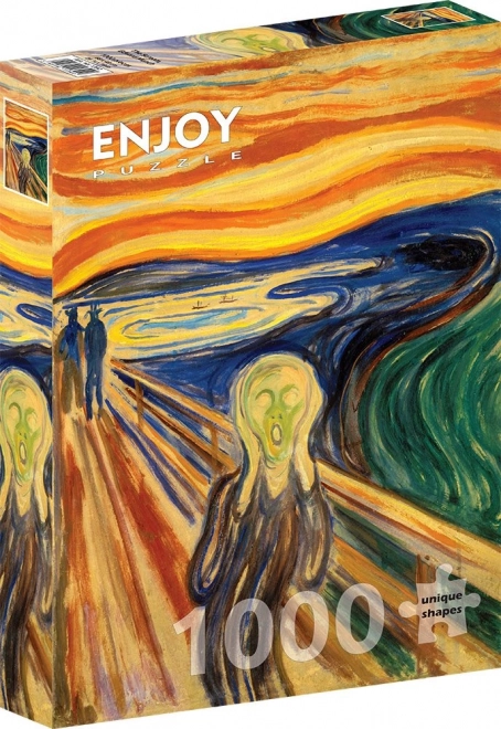 Puzzel Edvard Munch: De Schreeuw 1000 stukjes