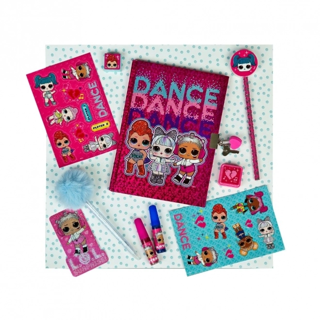 Set van agenda's met glitters LOL Surprise