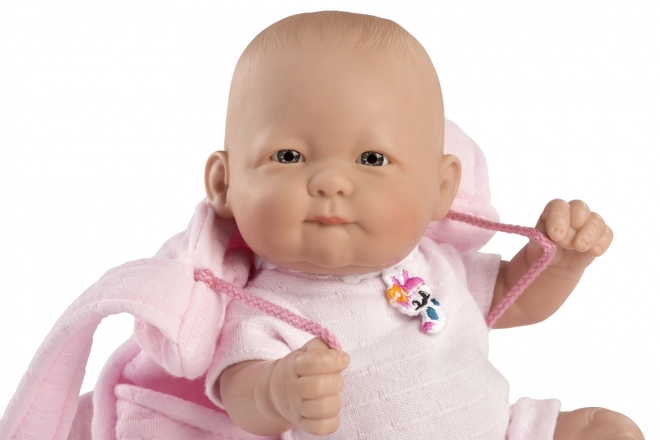Guca 946 NIEUWGEBOREN MEISJE - realistische baby pop met volledig vinyllichaam - 25 cm