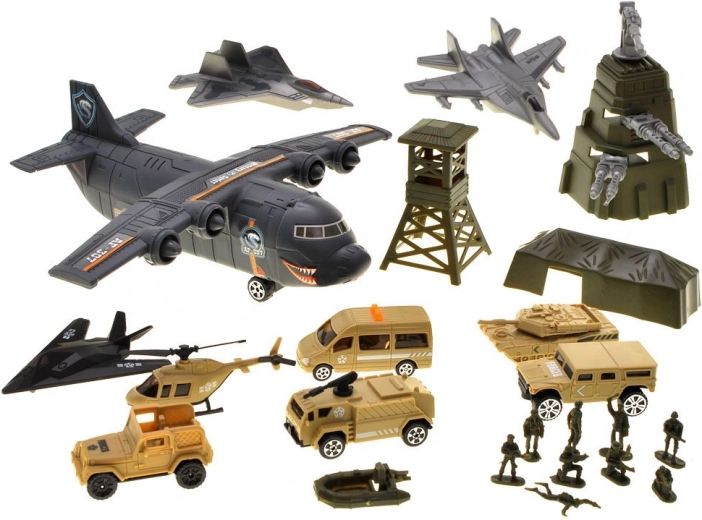 Militair thematische uitrusting