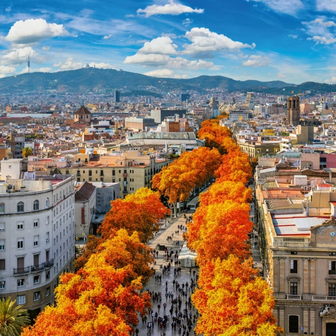 Muurkalender Barcelona 2026, 30 x 30 cm