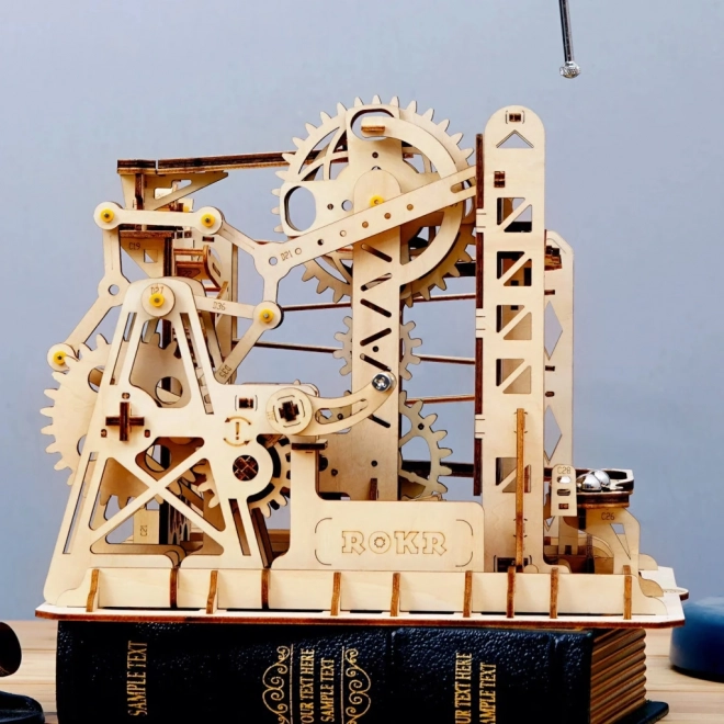 Knikkerbaan Marble Explorer - 3D houten bouwpakket