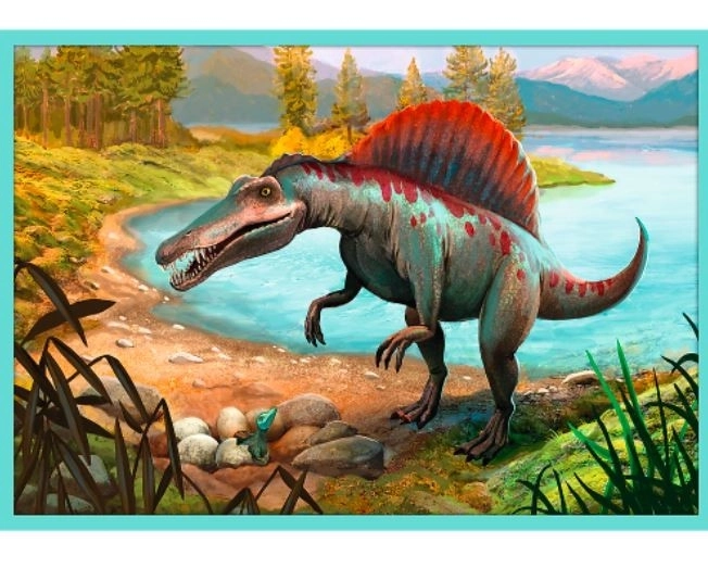 Puzzel Ontmoet de Dinosauriërs