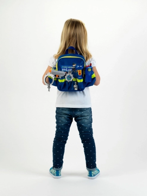 Politie rugzak met accessoires