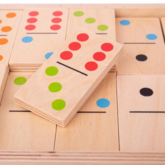 Bigjigs Toys Grote houten domino