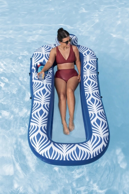 Matras BESTWAY met gaasbodem en overkapping