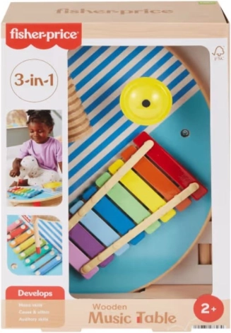 Houten muziektafel FISHER-PRICE