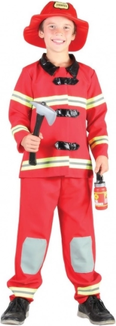 Carnavalskostuum brandweerman voor kinderen