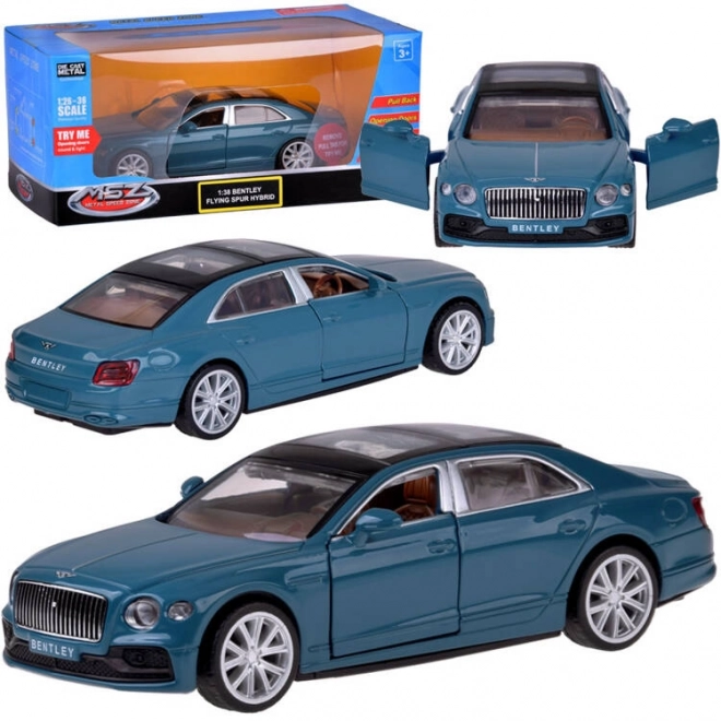 Metalen model Bentley Flying Spur Hybrid 1:38 interactief