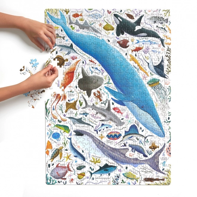 Puzzel Puzzlove Vissen en Waterdieren 500 Stukken