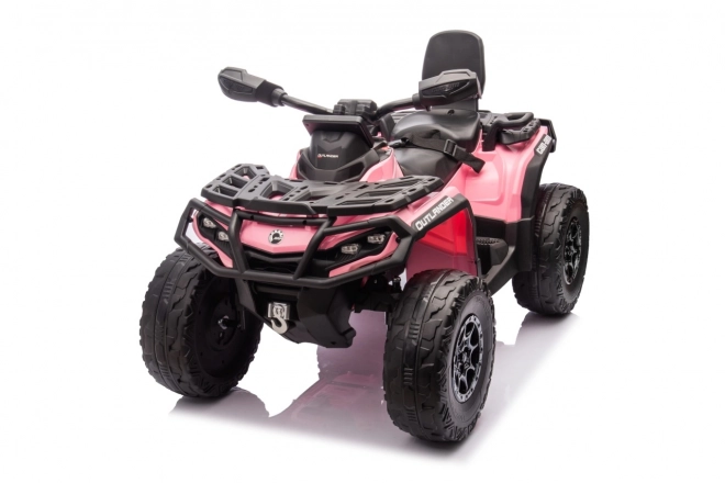 Elektrische kinderquad Outlander roze
