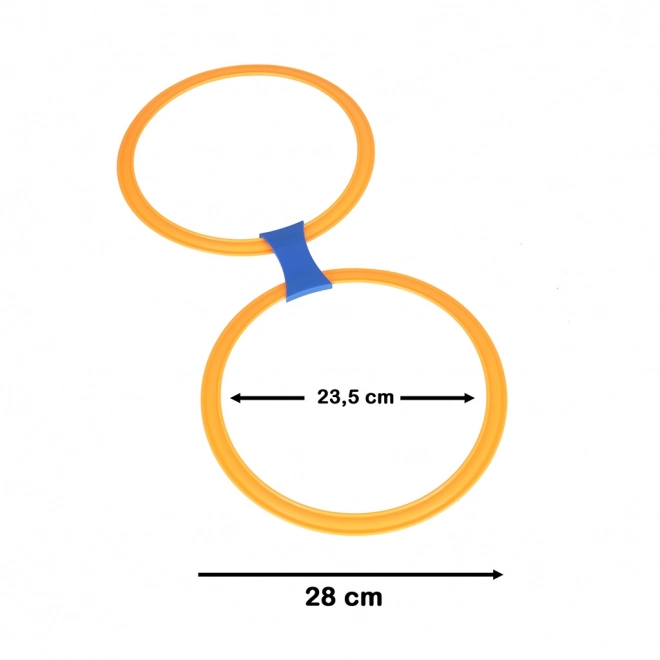 Springenspel - gekleurde ringen