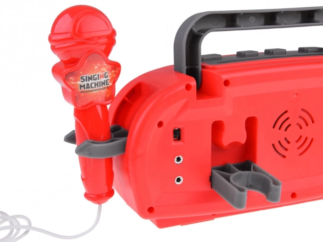 Kinder radio met draadloze luidspreker en microfoon
