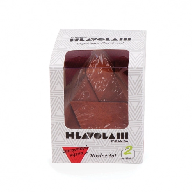 Houten puzzel – Piramide