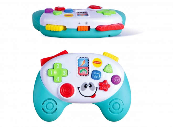 Interactieve spelcontroller met lichteffecten en geluidseffecten