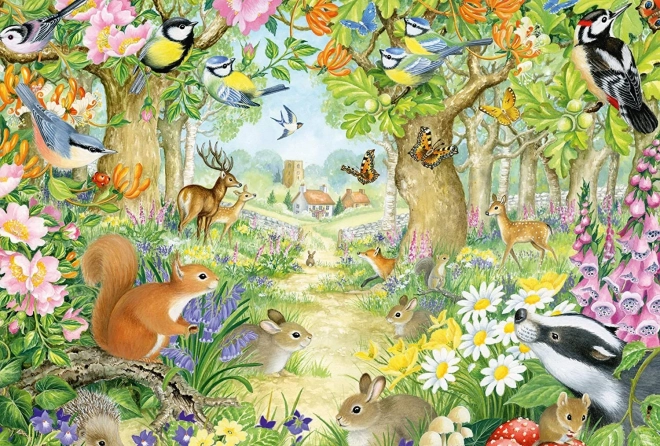 Schmidt Puzzel In het bos 100 stukken