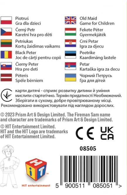 TREFL Zwarte Piet Brandweerman Sam