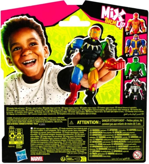 HASBRO - Avengers Mixmashers Iron Man figuur