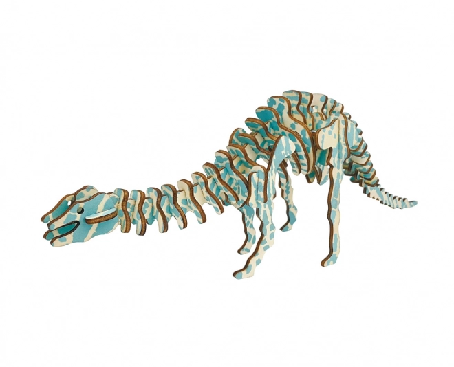 Houten 3D puzzel Diplodocus