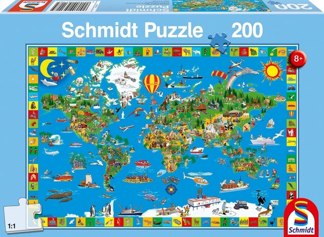 Puzzel Jouw Geweldige Wereld 200 stukjes