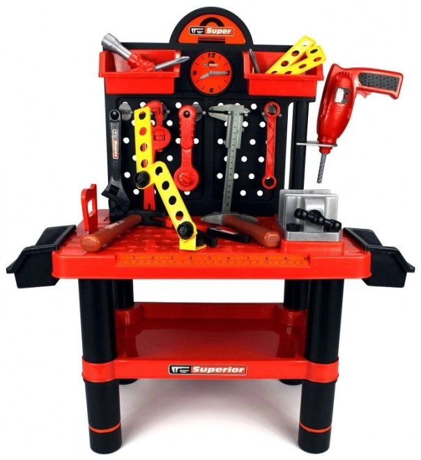 Kinderwerkbank Superior – Speelset met gereedschap