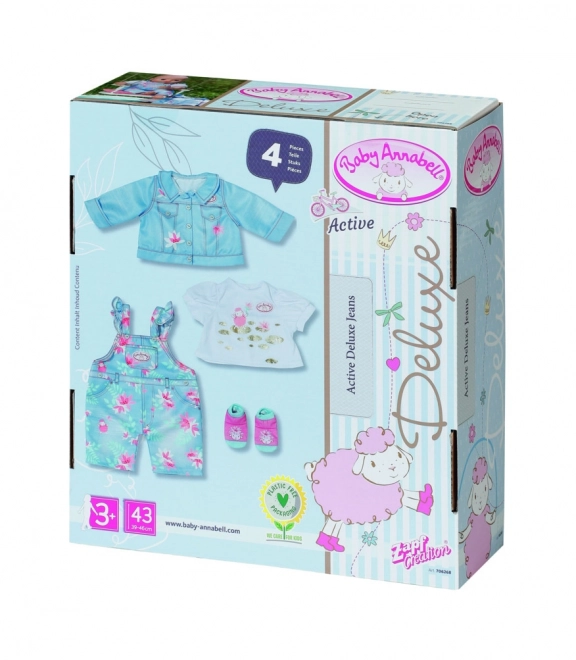 Baby Annabell Deluxe Jeansbroek voor Pop