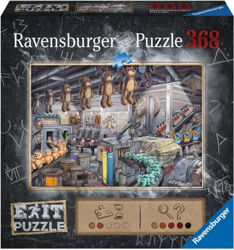 Exit Puzzle: In de speelgoedfabriek 368 stukjes