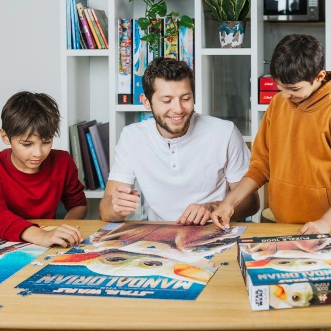 TREFL Puzzel Premium Plus Star Wars: Mandalorian - Grogu 1000 stukjes