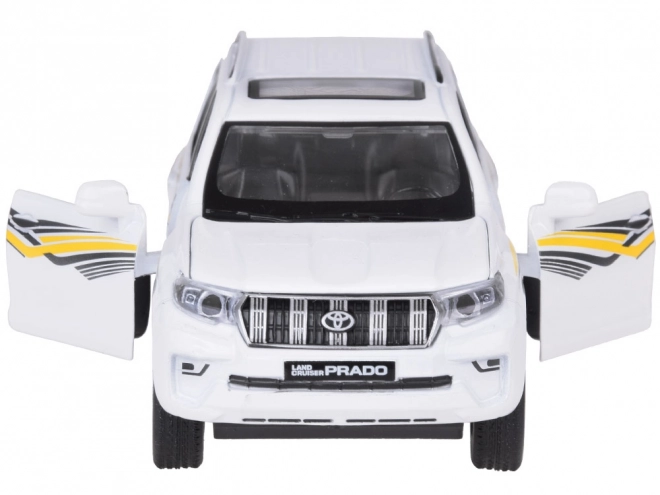 Metalen model Toyota Land Cruiser Prado met effecten