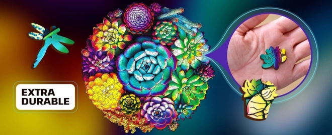 EscapeWelt houten puzzel Succulenten 200 stukjes
