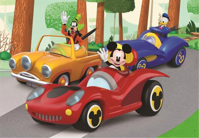 Clementoni puzzel Mickey op uitstap maxi 24 stukken