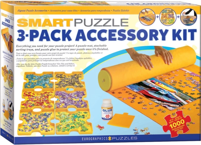 EUROGRAPHICS 3-in-1 accessoireset voor puzzel leggen