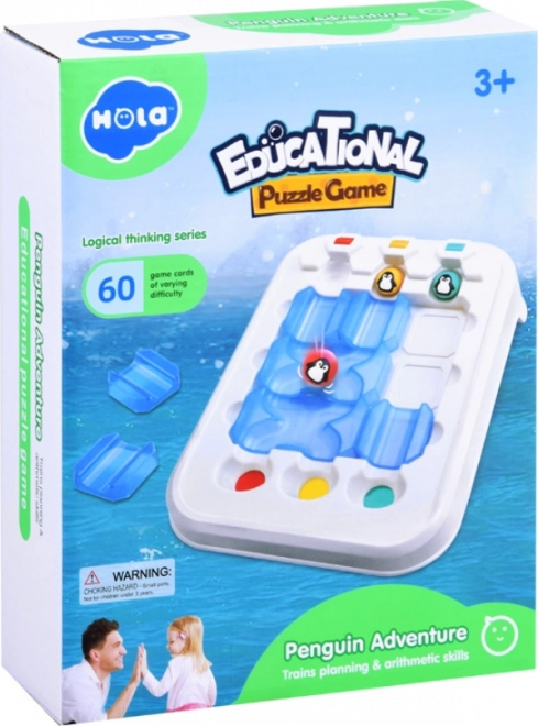 Puzzelspeelgoed Pinguïn Avontuur