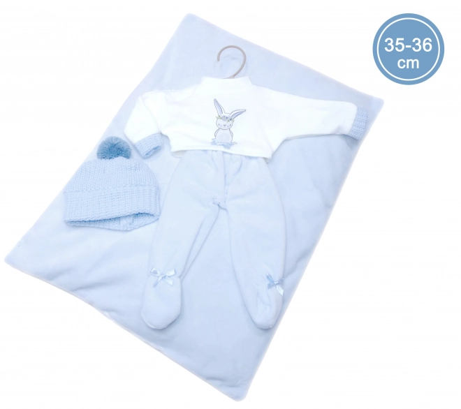 Llorens M635-55 kleding voor pop baby NEW BORN maat 35-36 cm